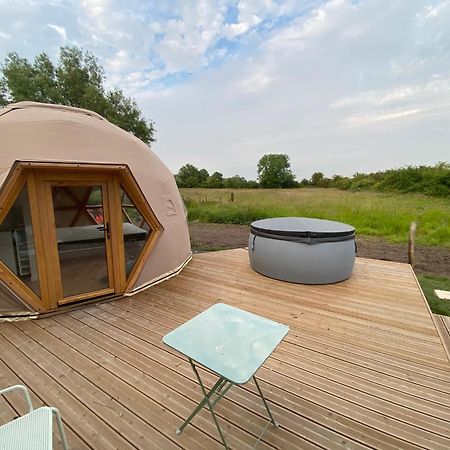 Hotel Dome Geodesique - Baie De Somme Favières Exteriér fotografie