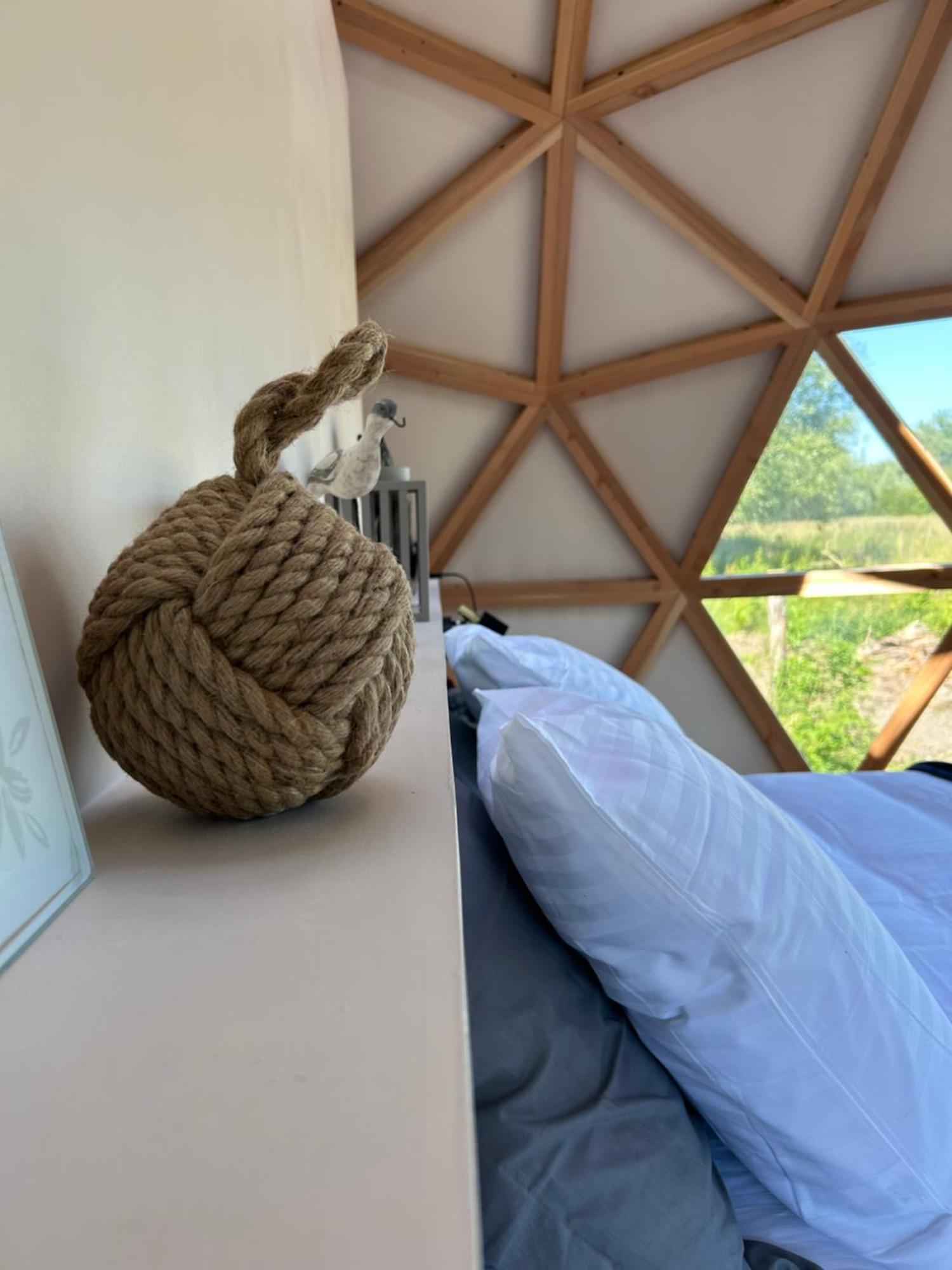 Hotel Dome Geodesique - Baie De Somme Favières Exteriér fotografie