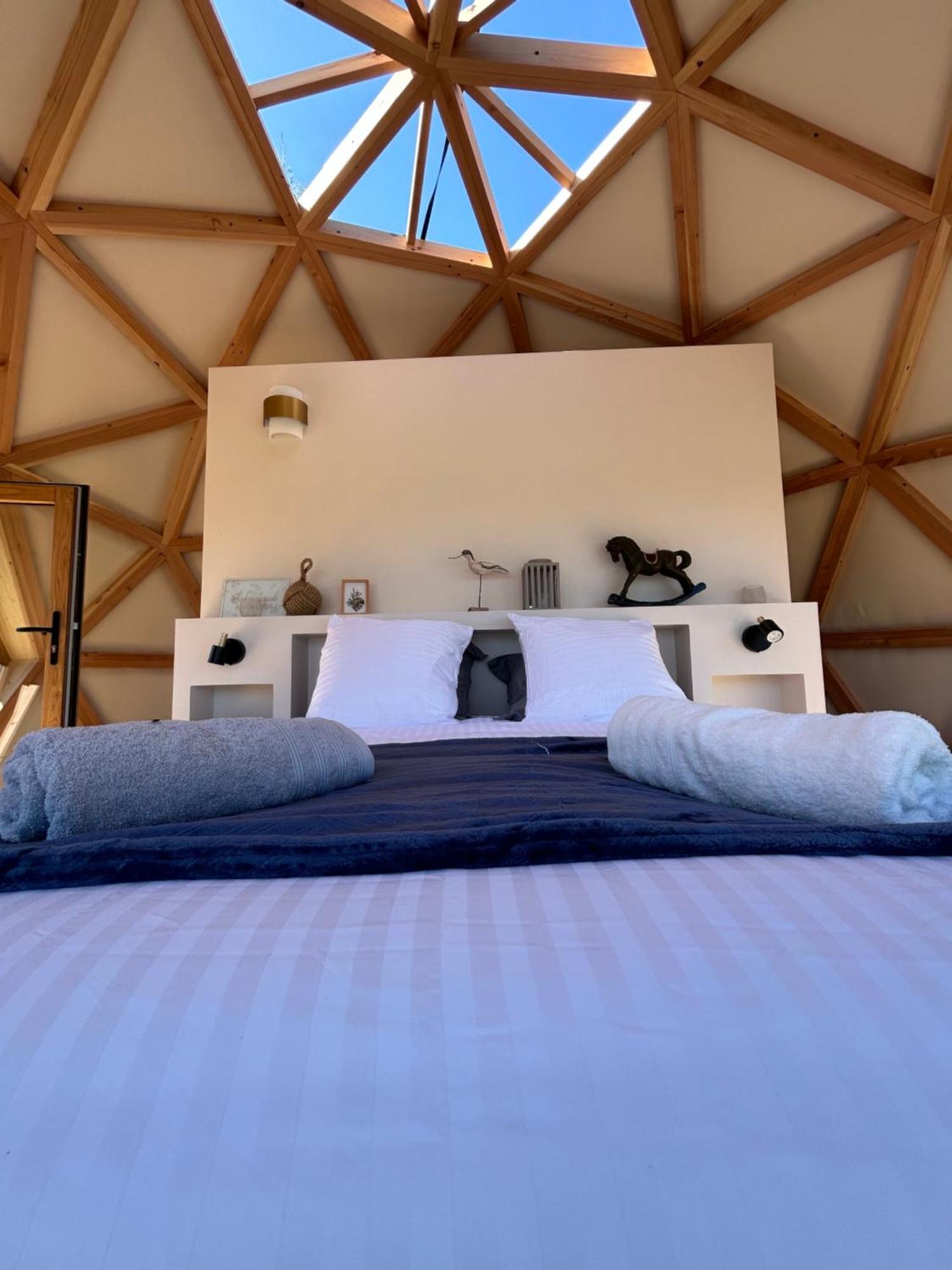 Hotel Dome Geodesique - Baie De Somme Favières Exteriér fotografie