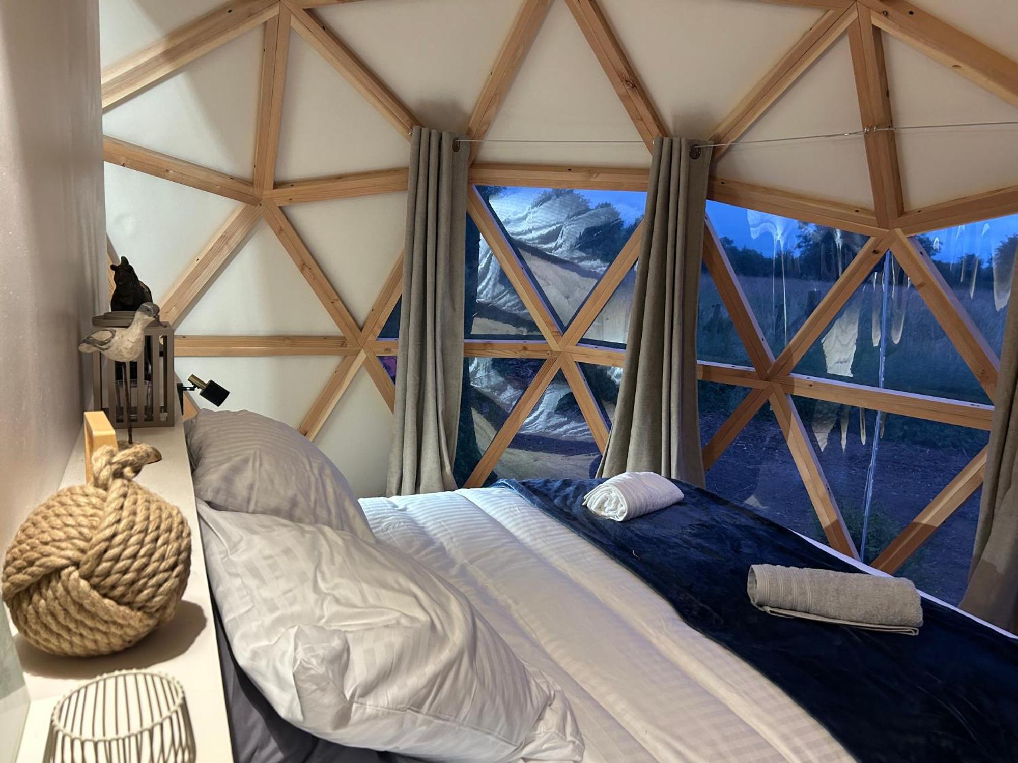 Hotel Dome Geodesique - Baie De Somme Favières Exteriér fotografie